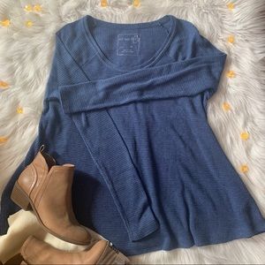 FP Long Sleeved Henley top